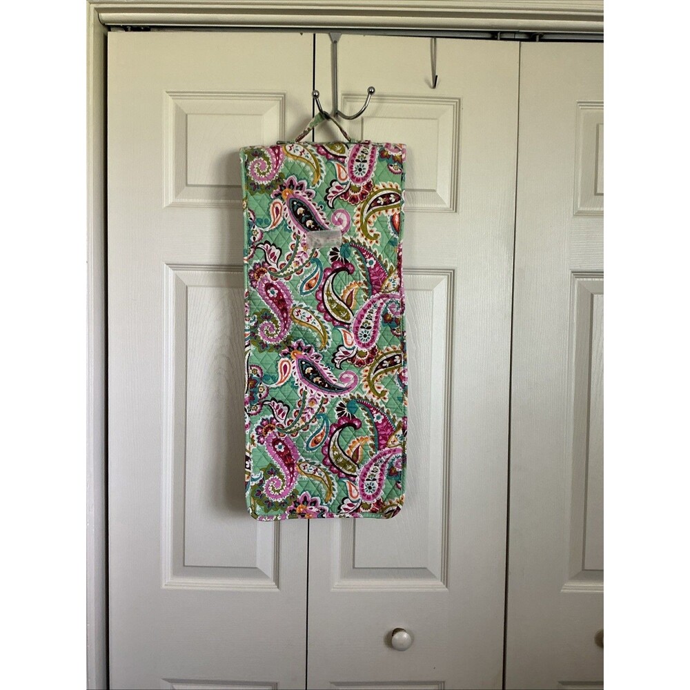 Vera Bradley Diaper Changing Pad Clutch Tutti Frutti Quilted Paisley Pattern New